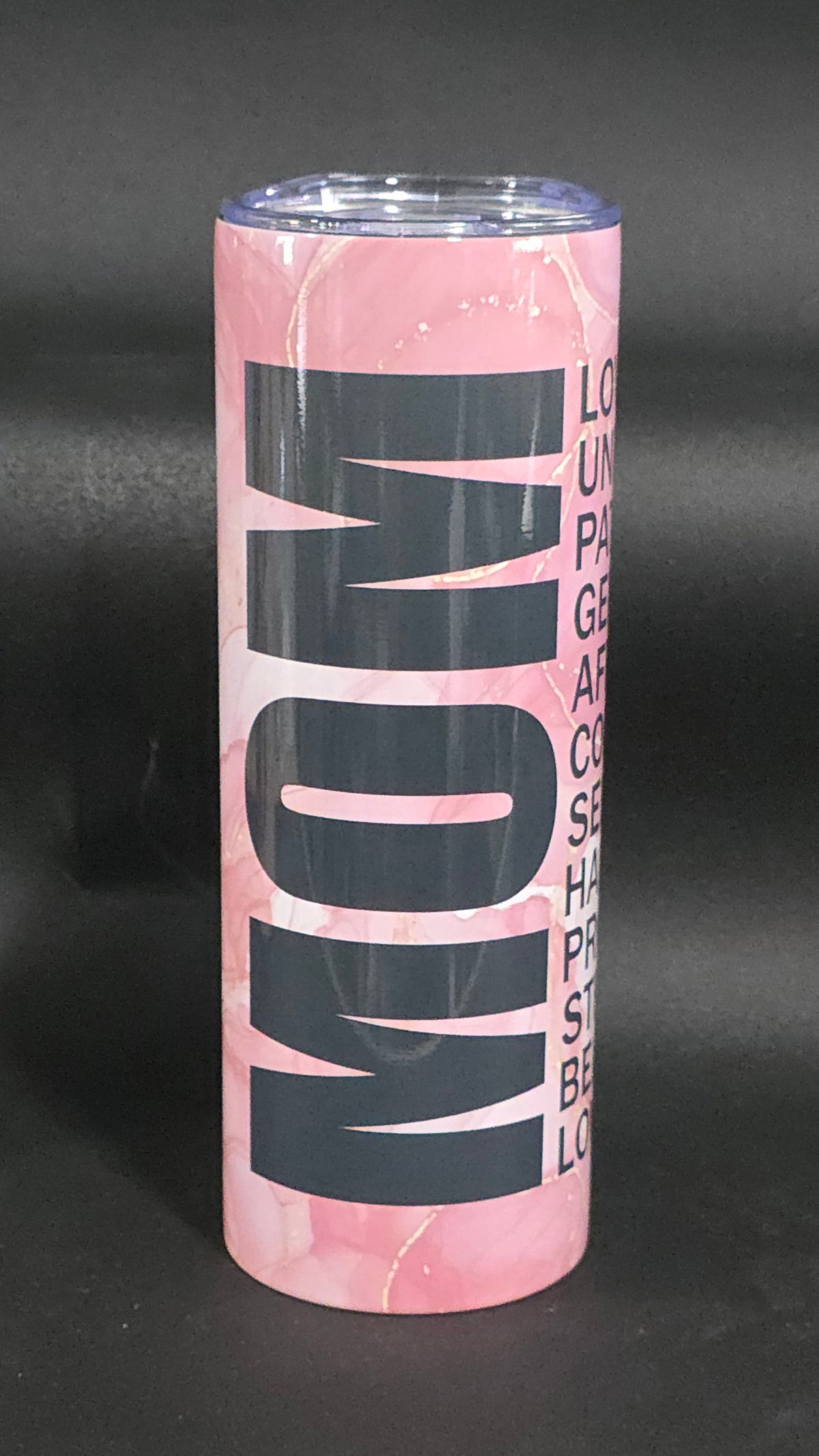 MOM - PINK Insulated Tumbler
