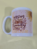 Mom the Heart of the Family  Mugs