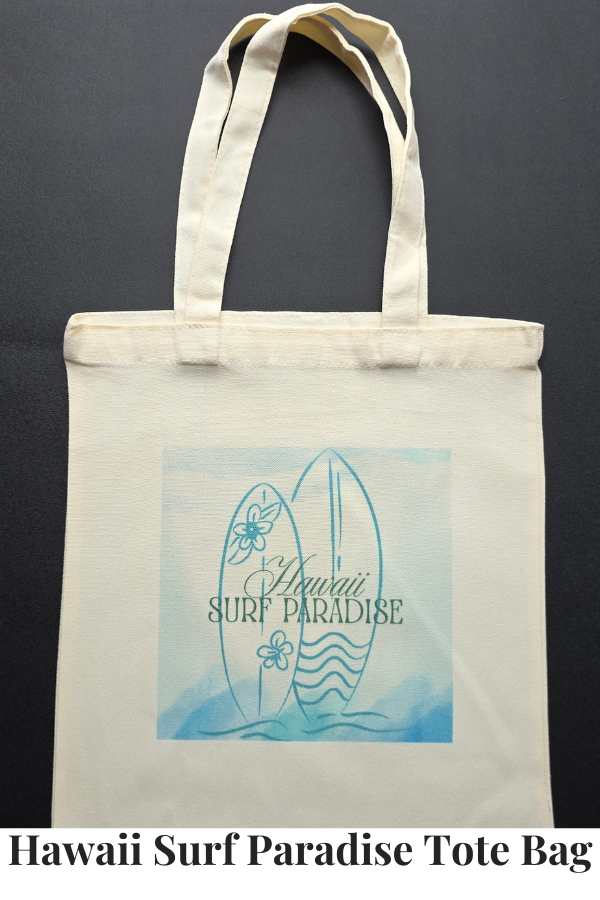 Hawai'i Surf Paradise Tote Bags