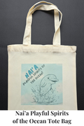 Nai'a Playful Spirit of the Ocean Tote Bags