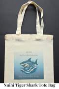 Niuhi Tiger Shark Tote Bags