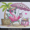 Sassy Flamingo Mousepads
