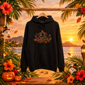 Custom Halloween Embroidered Hooded Sweatshirt