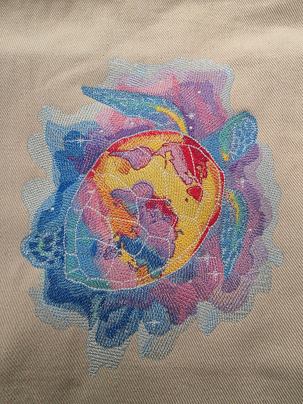 Celestial Turtle Tote Bag